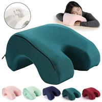 memory foam nap pillow slow recovery travel headrest neck support cushions student desk office rest lunch break nap pillow
