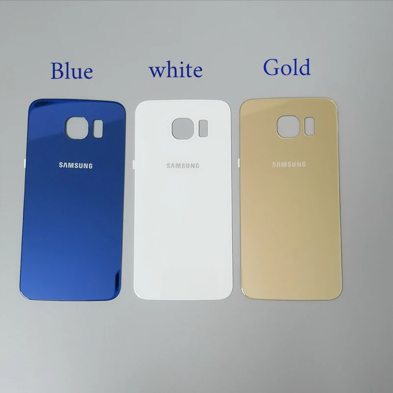 Оригинал Samsung Galaxy S6/S6 Edge задняя крышка с 3D стеклом чехол для корпуса Замена SAMSUNG