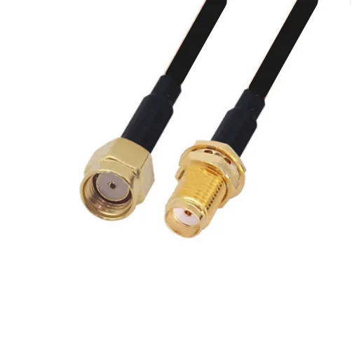 

LMR240 50-4 RF coaxial cable RP-SMA Male to SMA Female Connector LMR-240 Low Loss Coax Pigtail Jumpe Cable