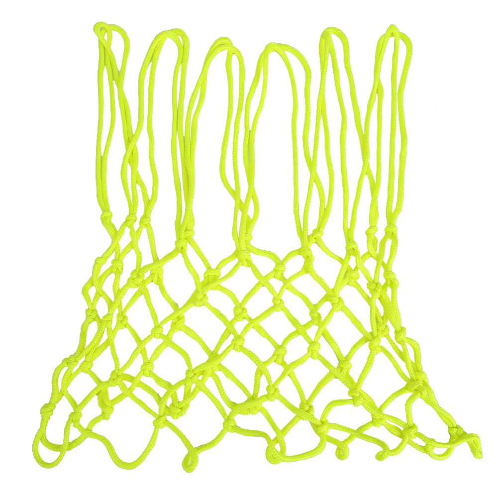 

Replacement Nylon Basketball Rim Luminous Basketball Net 12 Loops Hoop Basket Rim Net Indoor Outdoor Sun Powered
