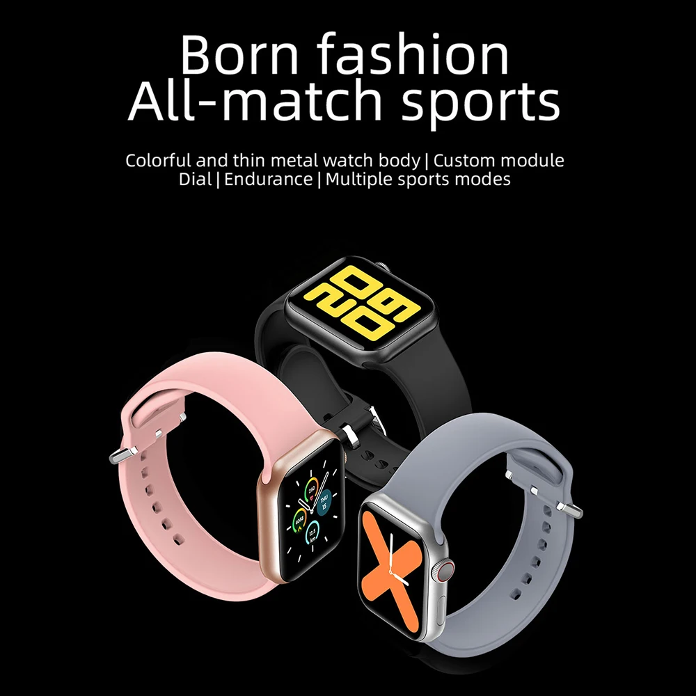 Torntisc Smartwatch 2021 iwo Напоминание о полноэкранном вызове IP68 Водонепроницаемый