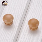 Ручки для шкафа, 2,4x2 см, из натурального дерева, 12 шт.