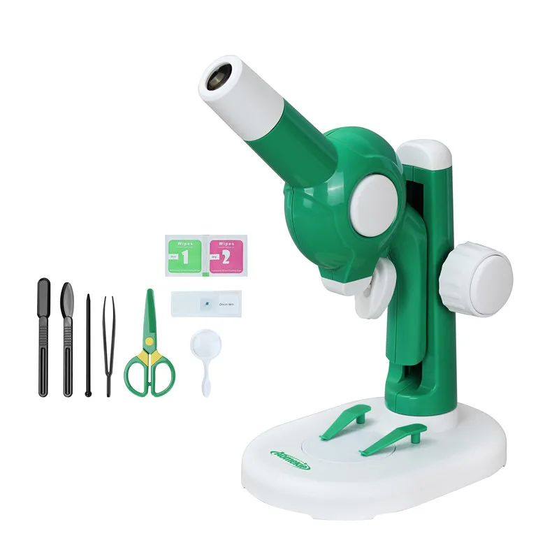 Разберите микроскоп-игрушка образовательный DIY стволовый микроскоп для дошкольников с Assemable частями 15X научный микроскоп от AliExpress RU&CIS NEW