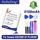 DaDaXiong 5100mAh HB396481EBC Honor 5X Для Huawei G7 Plus G8 G8X батарея для сотового телефона
