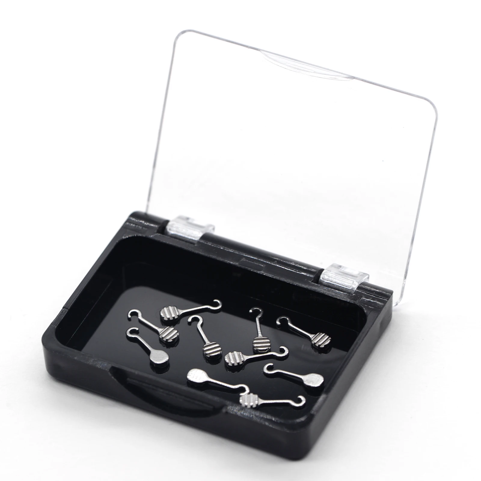 Dentstb10pcs/bag Dental Ortodontic Bondable Sliding Crimpable hook left\right on archwire Bracket Brace orthodontic wires | Красота и