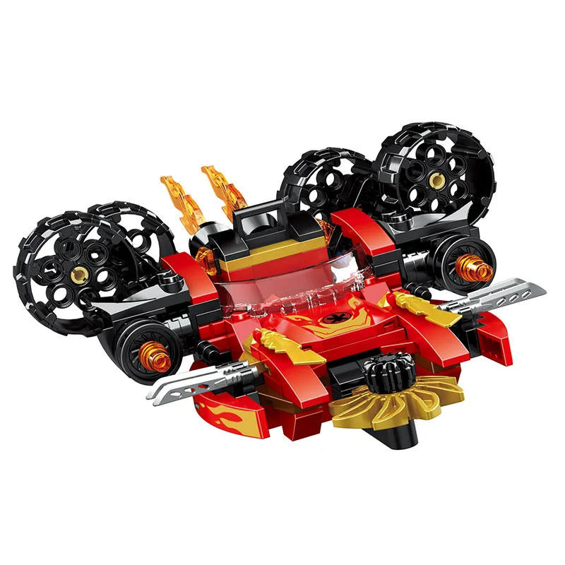 В наличии серии ниндзя катана 4X4 строительные блоки lepins ninjagoo 70675 Кирпичи игрушки
