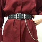 Ремень-цепочка Женский, регулируемый, с двумя рядами отверстий, 2020