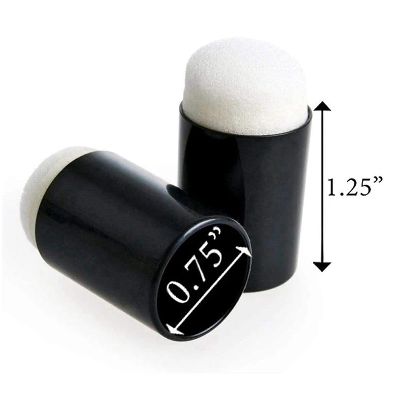 

100Pcs Finger Sponge Dauber Painting Ink Pad Stamping Brush with Mobile Phone Tripod One-Piece Floor Live Tripod