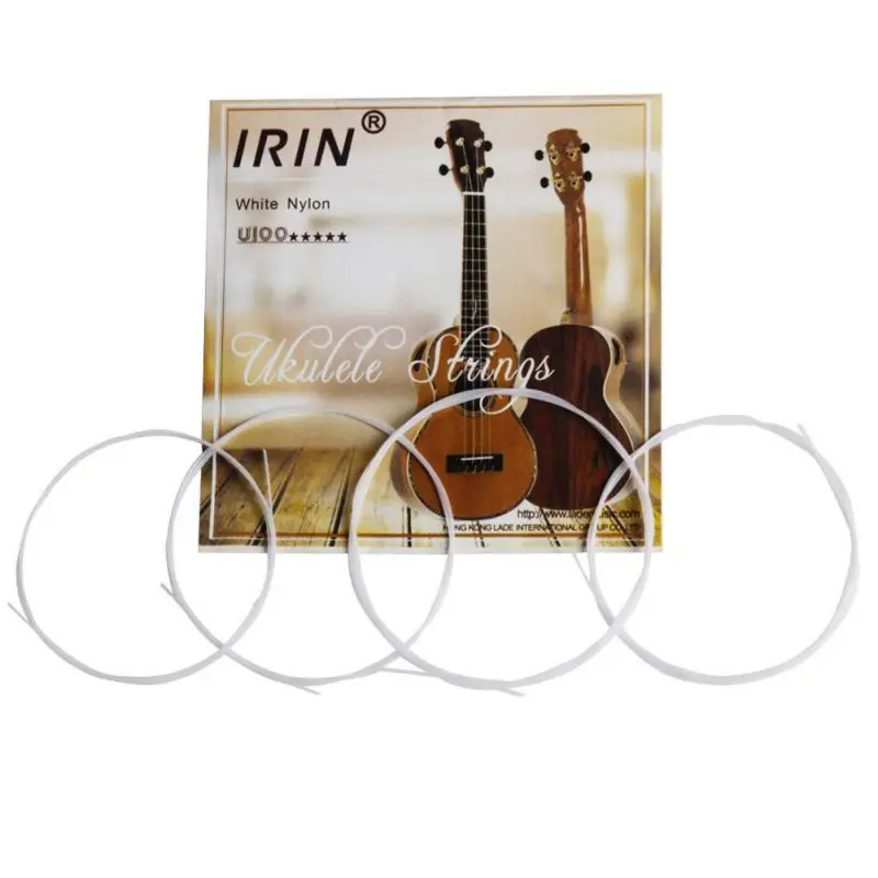 

6 Pieces / set Practical Durable Accessories Guitar String Musical Instrument Accessorie Ukulele String Transparent Nylon String
