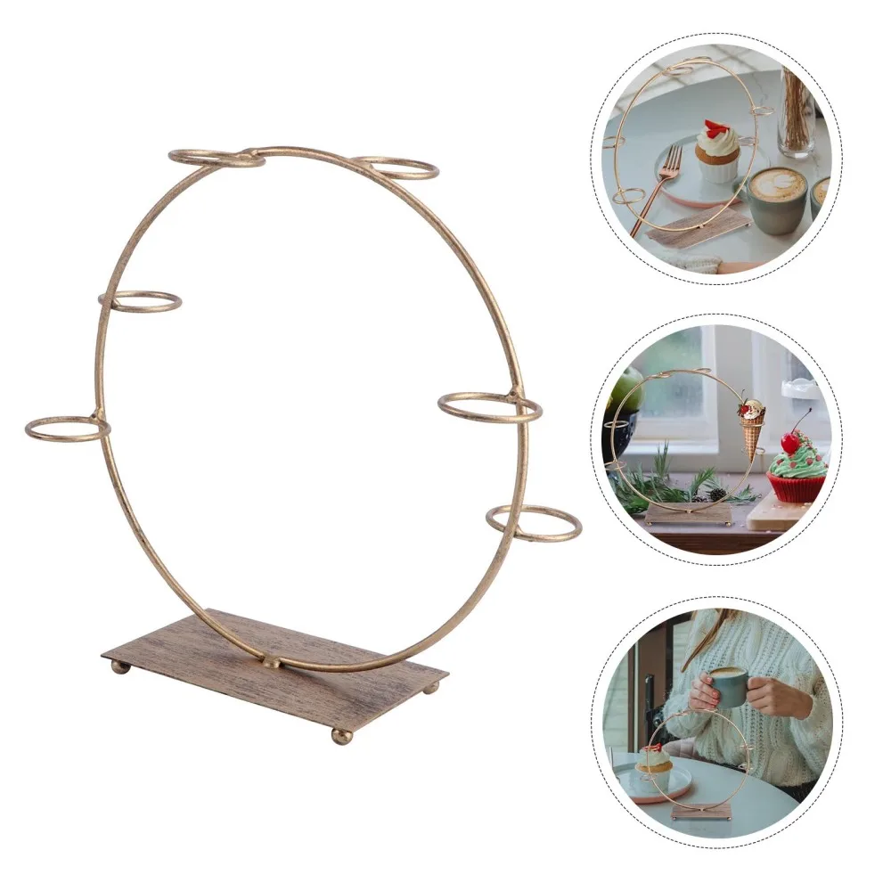 

1Pc Cake Exhibition Rack Dessert Display Stand Simple Dessert Table Furnishing