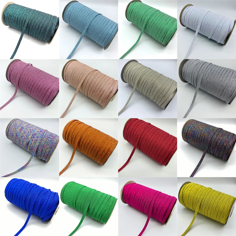 

Эластичная лента с блестками, 5 ярдов, 6 мм