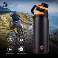 fjbottle thermos water bottle outdoor cycling camping sports bottles 188 stainless steel flasks coffee tea school thermal mug