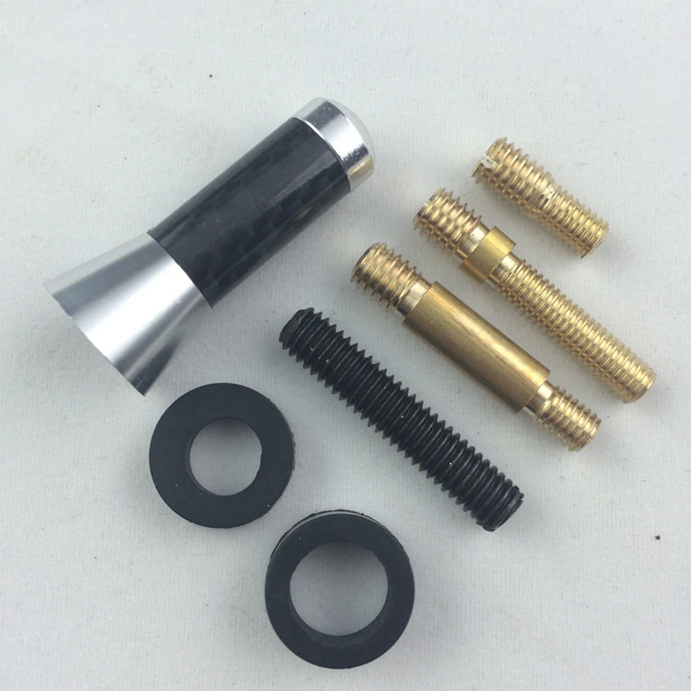 3.5 Cm Accessories Roof Screws Radio Aerial Carbon Fiber Short Signal Enhance Universal Auto Styling FM Car Antenna Replacement |