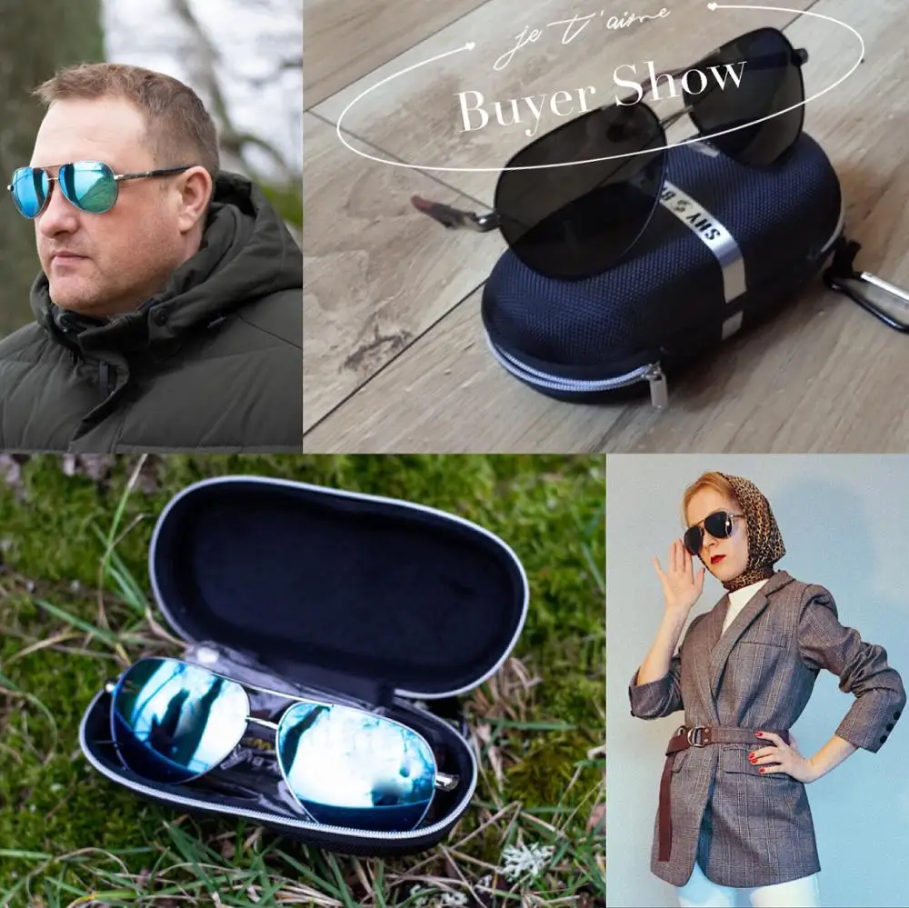 Мужские поляризационные солнцезащитные очки ретро алюминиевые люксовый бренд