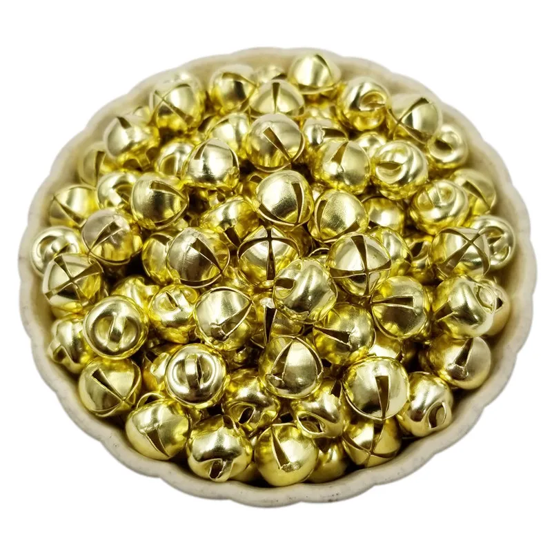 Модные ювелирные аксессуары 100/50 шт. 6/8/10 мм Серебряные Золотые DIY рождественские