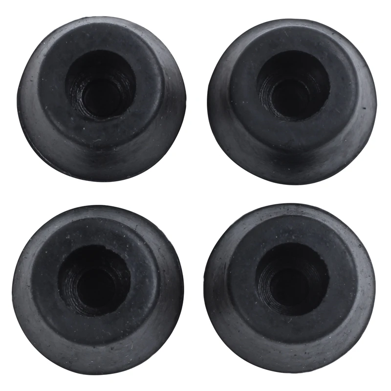 4 шт. черные резиновые колпачки для ног труб защитные стула| |