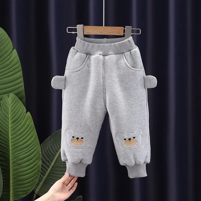 

Детские брюки, зимние хлопковые спортивные брюки, одежда для мальчиков, Детские утепленные бархатные брюки, модные зимние теплые брюки для ...