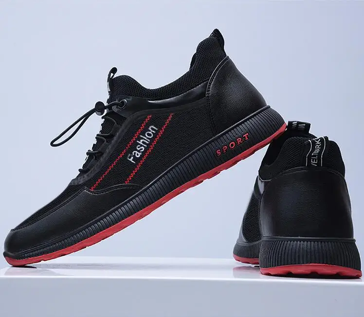 Мужские дышащие кроссовки нескользящая Мужская Вулканизированная обувь