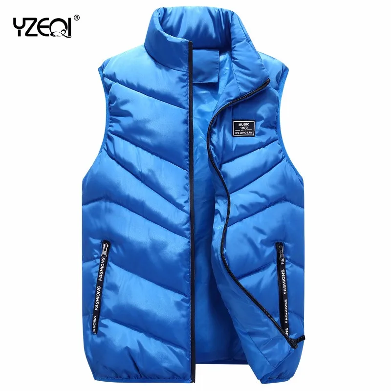 

Yzeqi Women Vest Winter 2021 Thick Plus Size S-4xl Waistcoat Warm Black Casual Windproof Sleeveless Outwear Female Fashion Vest