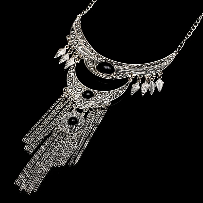 Цыганское этническое хиппи богемное тибетское ожерелье в этническом стиле