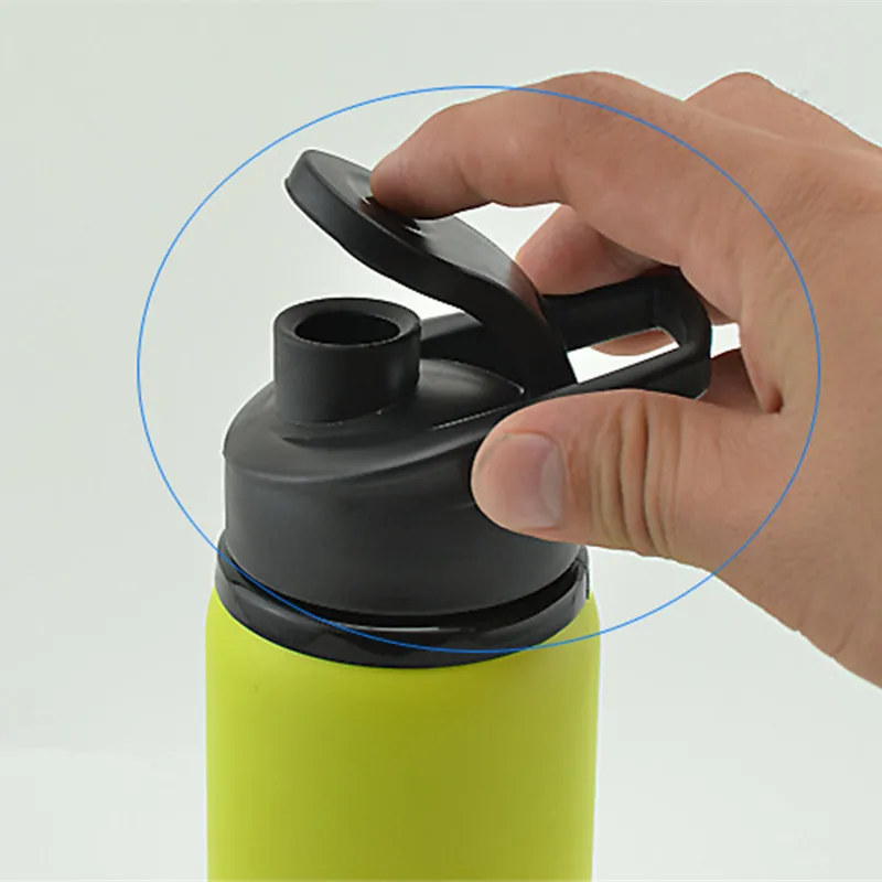 Портативная одностенная 700 мл Высокая емкость из нержавеющей стали велосипедная