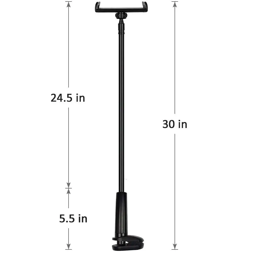 

Flexible Long Arm Tablet Stand Desktop Bed Tablet Holder for Ipad on Bed Lazy Bracket 360 Degree Rotating 70 Cm