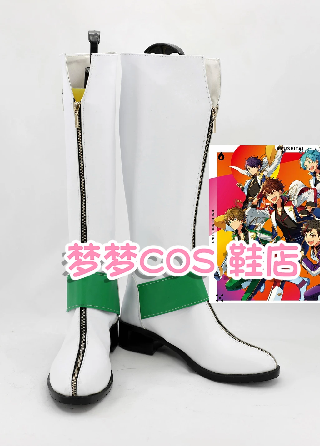 

Комплект звезд Ryuseital UNIT SONG 3RD Takamine Midori зеленая обувь для косплея длинные сапоги на заказ