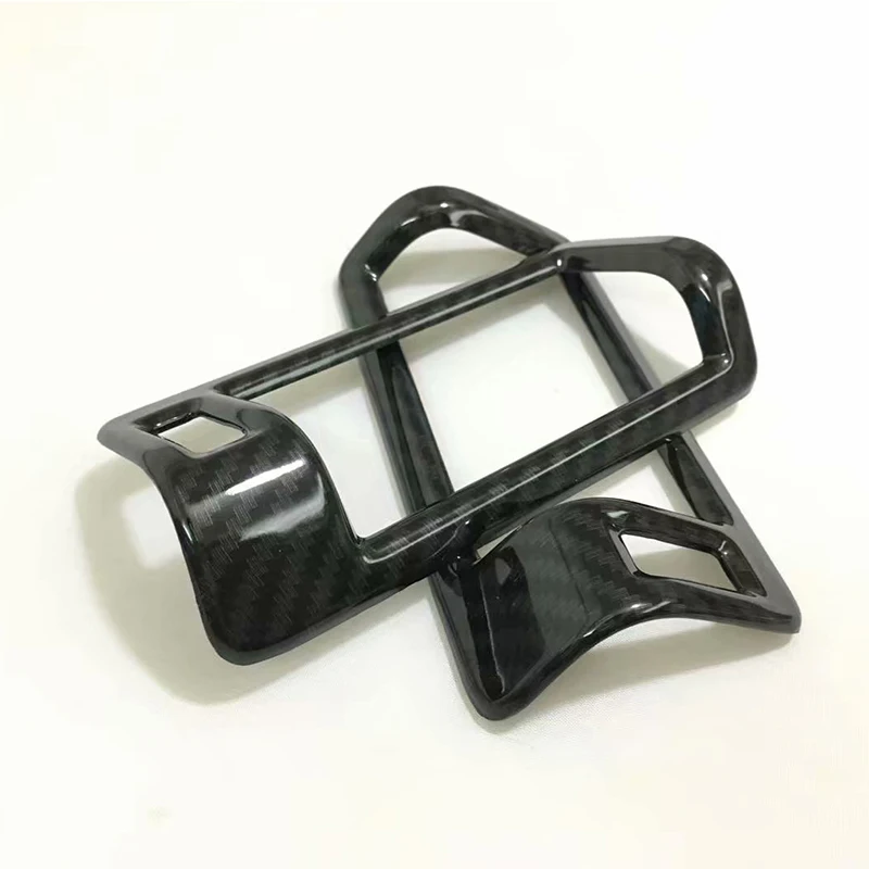 

ABS Carbon fibre For Volvo XC60 2018 2019 Accessories Auto Rear B-Pillar Air Outlet Panel Decoration Cover Trim Car Styling 2Pcs