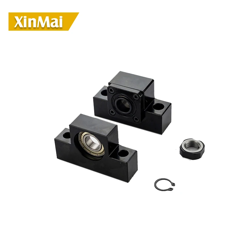 1605 шариковый винт 1500 мм с концевой обработкой BK12BF12 + шариковая гайка SFU1605