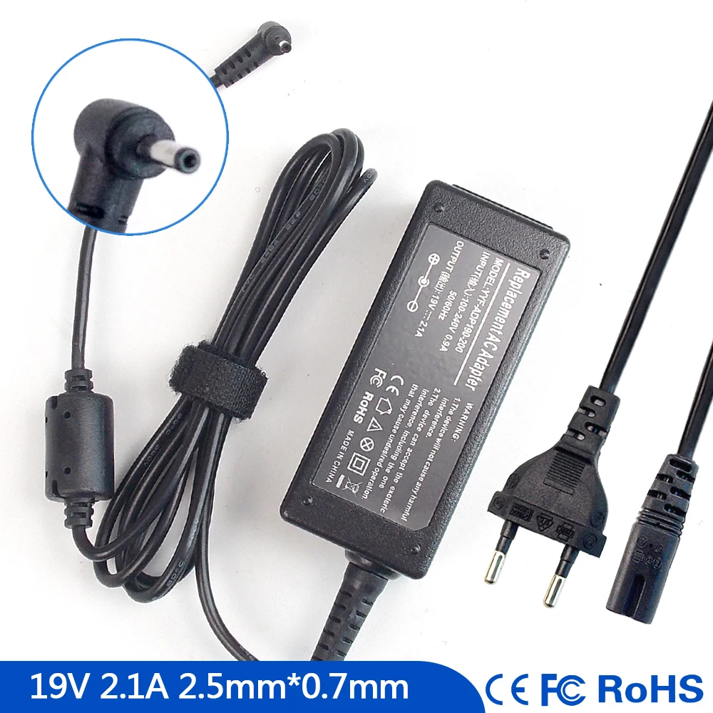 Зарядное устройство 19 в 2 1 а для ноутбука Asus Eee R051PX-BLK022S 1201PN-BLK017M 1201PN-BLK022M 1201PN-BLK023M