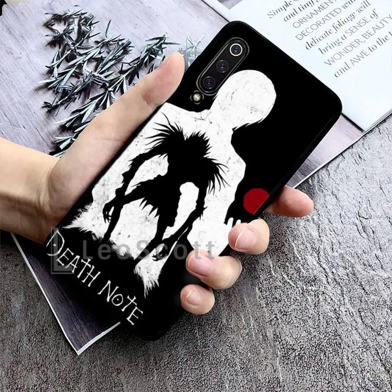 

Death Note ANIME APPLE RUYK Phone Case For Xiaomi Mi A1 A2 5 6 6PLUS 8 9 SE Lite MIX 2 2S MAX 2 3 Pocophone F1