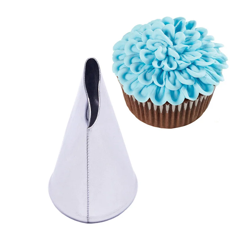 Leaf Rose Cream Cupcake Pastry Nozzles Fondant Cake Decorating Icing Piping Tips Baking Tools | Дом и сад