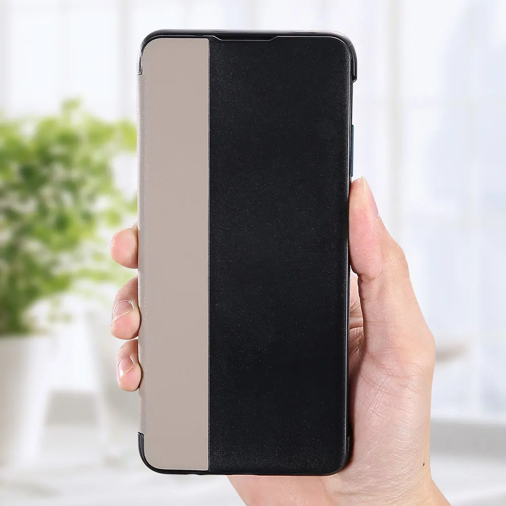 FLOVEME флип чехол с окошком для huawei P10 P20 P30 Pro Роскошный кожаный mate 9 10 20 30 Чехол