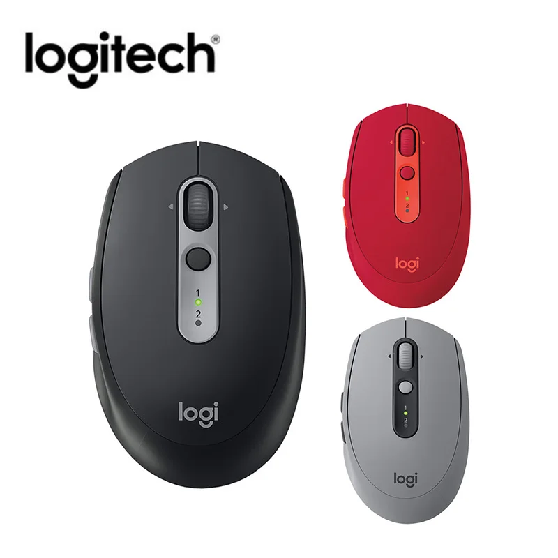 Беспроводная Bluetooth мышь Logitech M590 бесшумная оптическая с двойным режимом нано