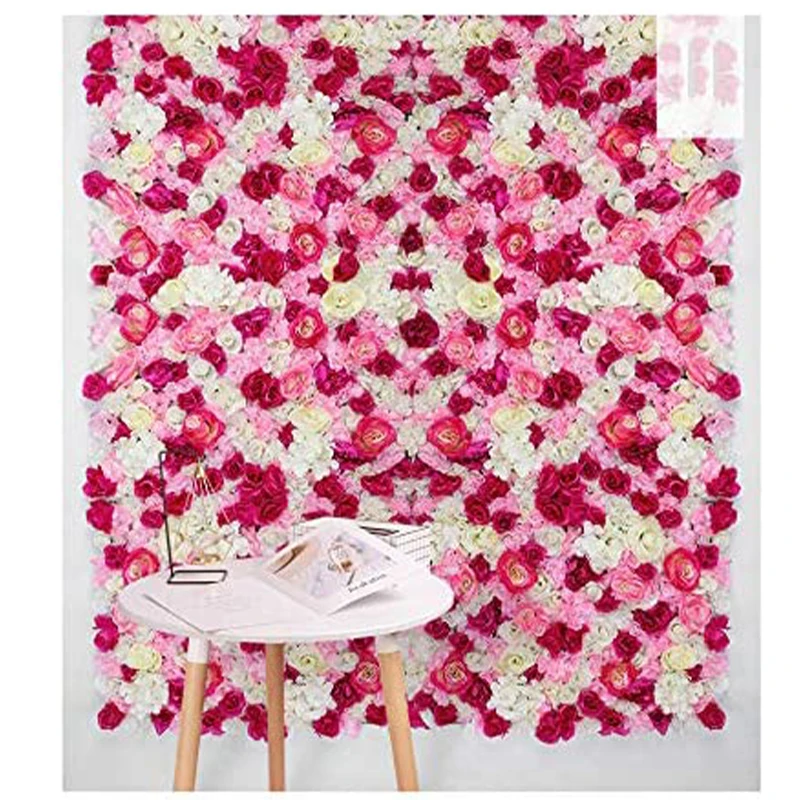 

Искусственные цветы на стену 40*60 см, Декоративные Шелковые панно цветы для домашвечерние НКИ, свадьбы, Рождества, фестиваля, фото фон, Декор