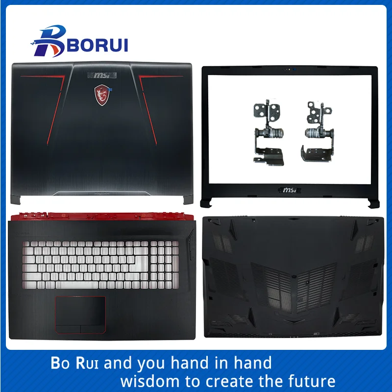 Новинка чехол для ноутбука MSI GE73 GE73VR 7RF-006CN задняя крышка ЖК-экрана/Передняя