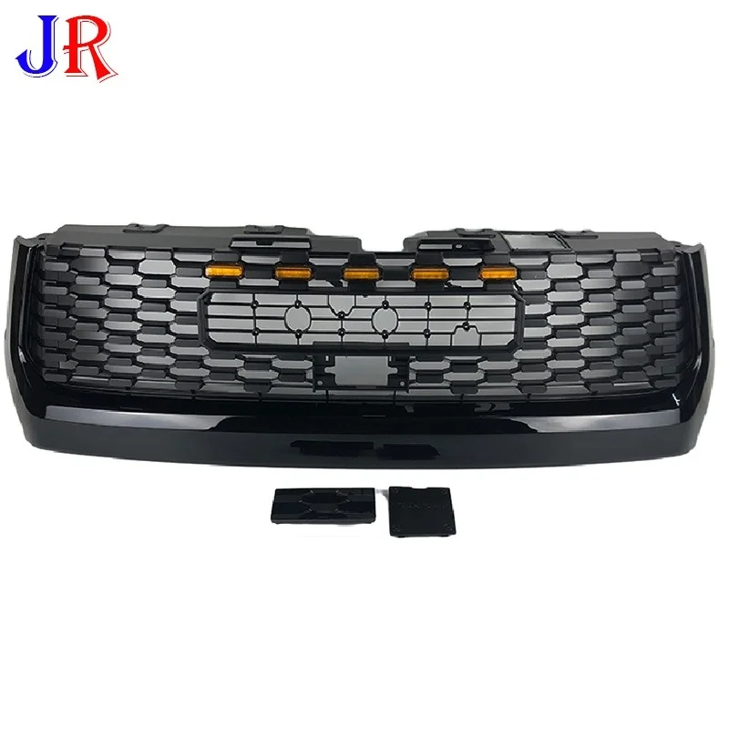 

Наружная решетчатая полоса для гонок, светильник вая полоса, крышка, стержень для Toyota Tundra 2014-2020, АБС, глянцевый черный декоративный чехол, ре...