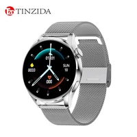 tinzida bluetooth call smart watch music play heart rate blood oxygen men smartwatch women for android ios huawei pk watch 3