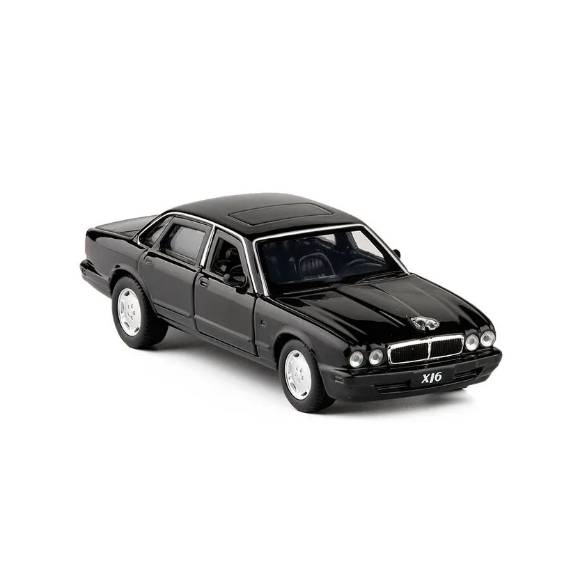 

Модель игрушечного автомобиля 1/36 04 XJ6, копия мини-автомобиля из сплава, Авторизованная оригинальной фабричной коллекцией моделей Игрушек