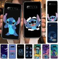 stitch anime phone case for xiaomi black shark 2 3 3s 4 pro helo black cover silicone back prett