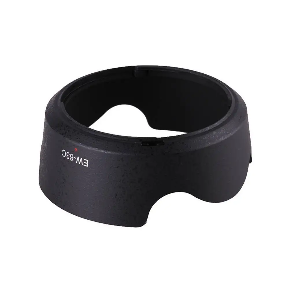 1 шт. Черный ABS бленда EW-63C EW63C для Canon EF-S 18-55 мм f/3,5-5,6 IS STM 58 мм кожух линзы для камеры протектор ew 63c
