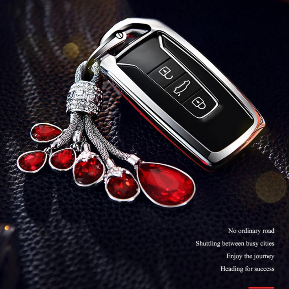 Новый замшевый кожаный чехол для автомобильных ключей защитный стильные