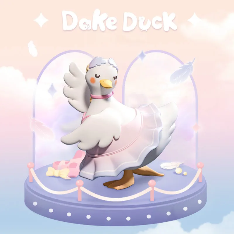 Оригинальные аниме Dake Duck work коллекция игрушек милая настольная модель куклы