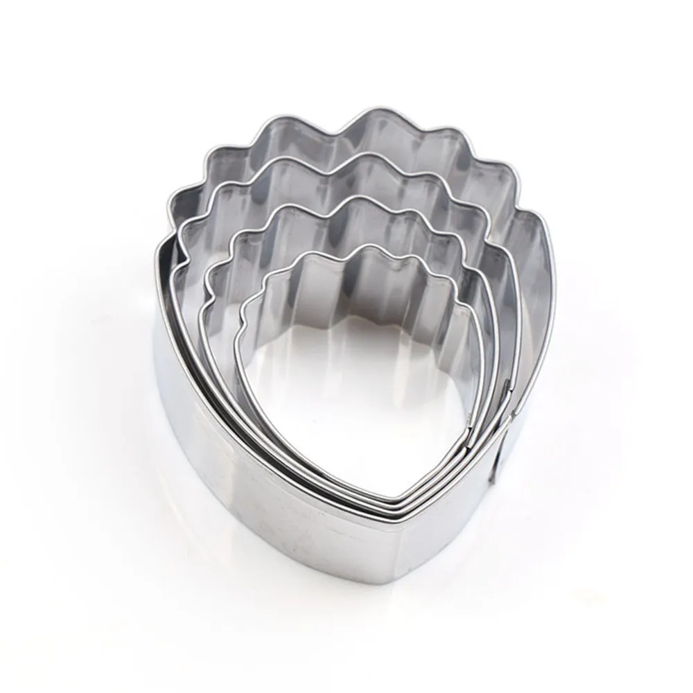 Глиняная форма из нержавеющей стали британский сахар цветок пион лист