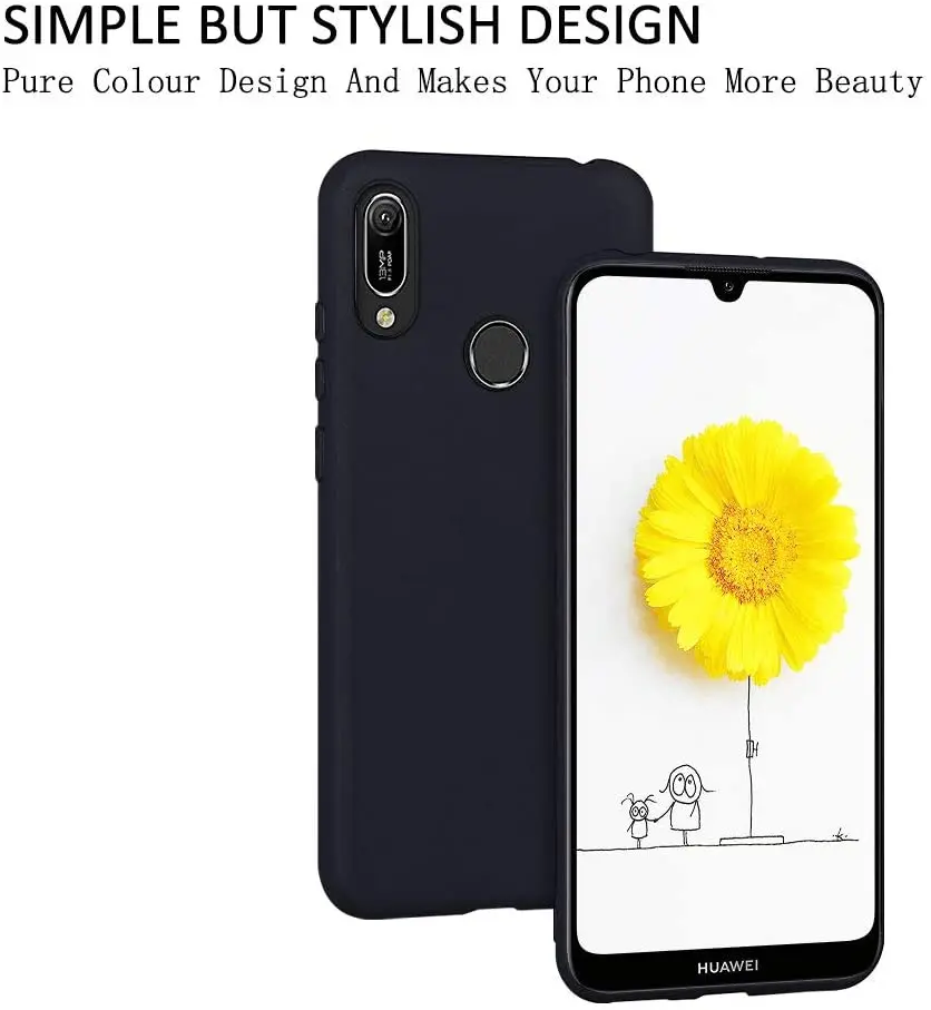 Чехол для Honor 8A чехол Huawei Y6S 2020 с защитой 360 градусов матовый Мягкий силиконовый 8 A |