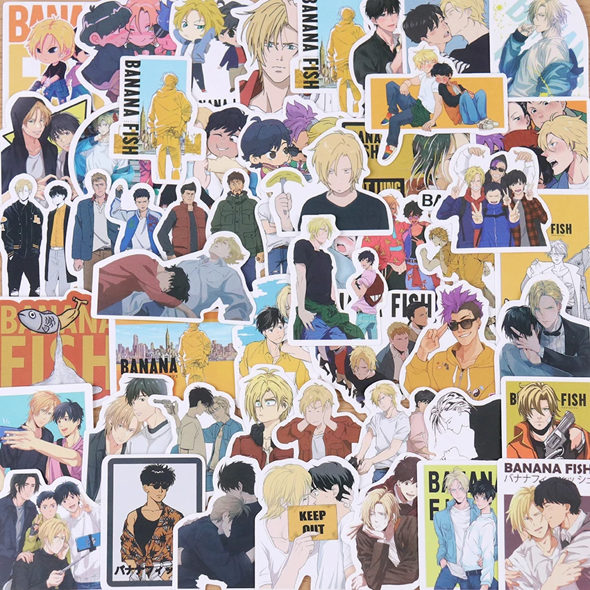 Pegatinas de heavy Murder para ordenador port&aacute;til, pegatinas impermeables de grafiti de PVC para bicicleta, guitarra, monopat&iacute;n, paquete de 50 dibujos de Jap&oacute;n-1