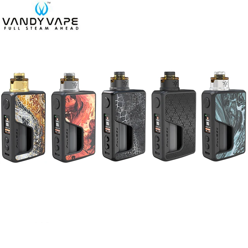 Оригинальный комплект Vandy Vape PR SE 7 мл сквонк-бутылка и 95 Вт импульсный V2 мод