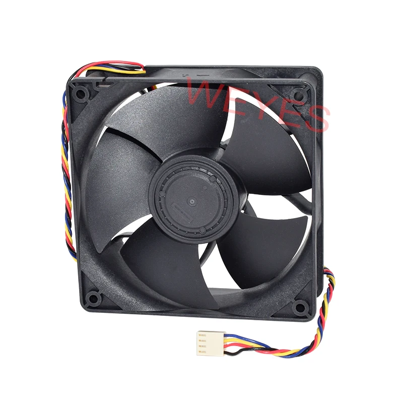 Оригинальный 12 В 1.85A V12E12BS1B5-07 12038 120*120*38 мм четыре провода с вентилятором контроля