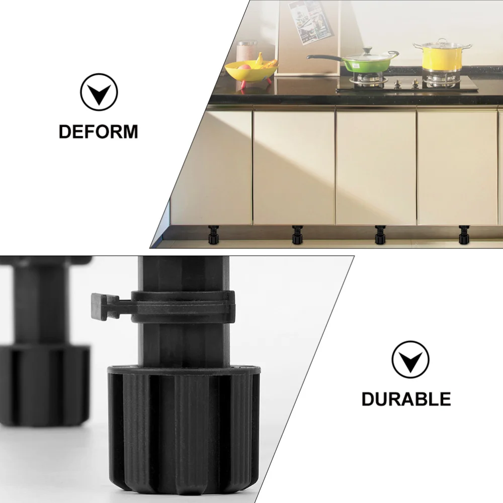 

8pcs Adjustable Furniture Cabinet Supports Accessories Cabinet Bearing Feet