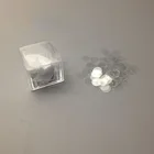 Круглая круглая крышка для микроскопа coversгуб (100 шт. диаметр 14 мм) для 24 хорошо стерильных клеток культуры (обработанных) пластины